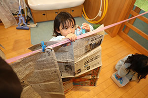 巨大迷路　楽しかったね　ことり
