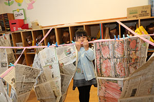 巨大迷路　楽しかったね　ことり