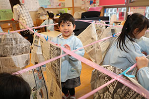 巨大迷路　楽しかったね　ことり