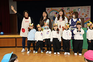 3月生まれのお誕生会　ードッジボールー　年中　NO．1