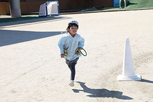 リレーとたまご運びリレー楽しかったね　りす・こあら・ことり