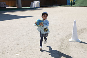 リレーとたまご運びリレー楽しかったね　りす・こあら・ことり
