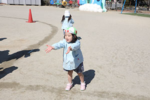 リレーとたまご運びリレー楽しかったね　りす・こあら・ことり
