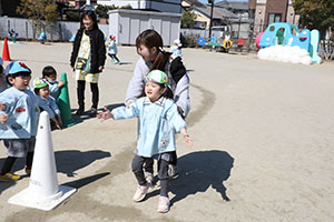 リレーとたまご運びリレー楽しかったね　りす・こあら・ことり