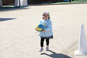 リレーとたまご運びリレー楽しかったね　りす・こあら・ことり