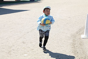 リレーとたまご運びリレー楽しかったね　りす・こあら・ことり