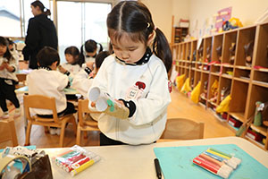 双眼鏡を作りました　うさぎ