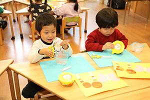 思い出帳の制作　ひよこ