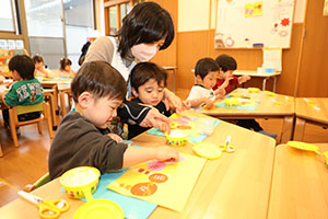 思い出帳の制作　ひよこ