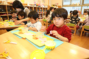 思い出帳の制作　ひよこ