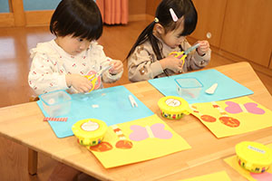 思い出帳の制作　ひよこ