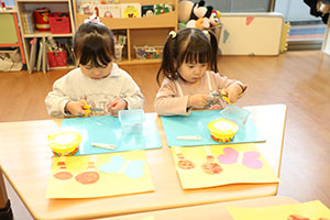 思い出帳の制作　ひよこ