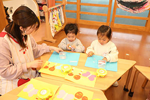 思い出帳の制作　ひよこ