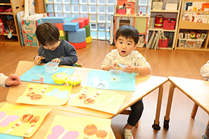 思い出帳の制作　ひよこ