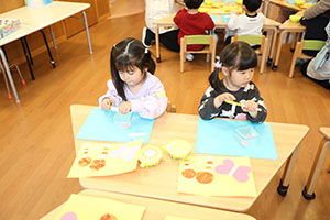 思い出帳の制作　ひよこ