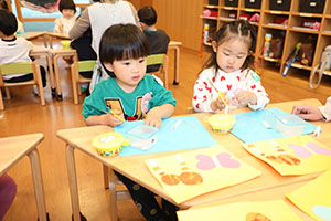 思い出帳の制作　ひよこ