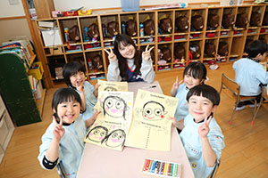 思い出帳の制作　ばら・すみれ