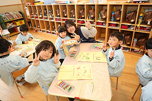 思い出帳の制作　ばら・すみれ