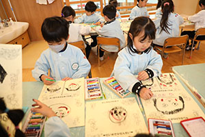 思い出帳の制作　ばら・すみれ