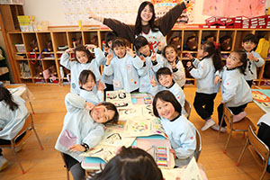 思い出帳の制作　ばら・すみれ
