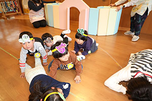 森の中の発表会　あひる・ばら