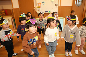 森の中の発表会　あひる・ばら