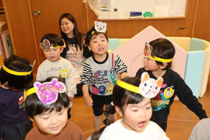 森の中の発表会　あひる・ばら