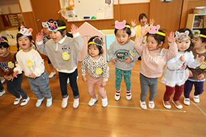 森の中の発表会　あひる・ばら