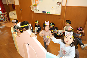 森の中の発表会　あひる・ばら