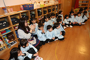 森の中の発表会　あひる・ばら