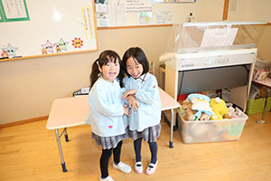 年中組の科学教室「鏡の不思議」　ひまわり・さくら・たんぽぽ