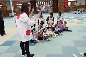 3月生まれのお誕生会　ー劇ごっこー　　ひよこ・あひる