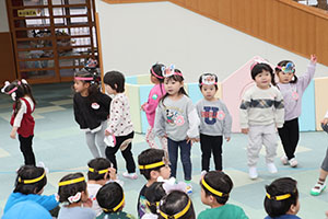 3月生まれのお誕生会　ー劇ごっこー　　ひよこ・あひる