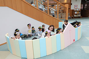 3月生まれのお誕生会　ー劇ごっこー　　ひよこ・あひる