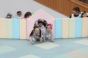 3月生まれのお誕生会　ー劇ごっこー　　ひよこ・あひる