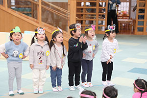 3月生まれのお誕生会　ー劇ごっこー　　ひよこ・あひる