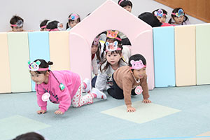 3月生まれのお誕生会　ー劇ごっこー　　ひよこ・あひる