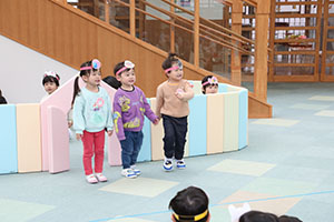 3月生まれのお誕生会　ー劇ごっこー　　ひよこ・あひる