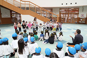 3月生まれのお誕生会　ー劇ごっこー　　ひよこ・あひる