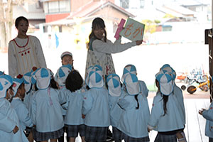 3月生まれのお誕生会　ー宝さがしー　　年少