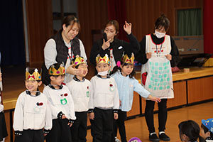 3月生まれのお誕生会 　ードッジボールー　　年長