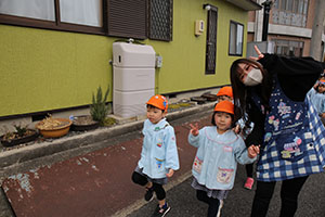 お散歩楽しかったね　年長　NO．1