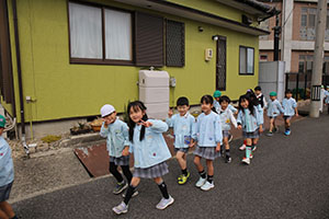 お散歩楽しかったね　年長　NO．1