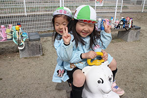 お散歩楽しかったね　ことり・ぱんだ・　　りす・こあら・うさぎ