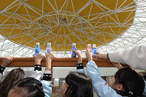 キラキラジュースの制作　ばら・ひまわり