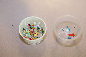 キラキラジュースの制作　ばら・ひまわり