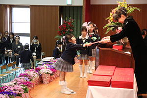 第70回　エンゼル幼稚園卒園証書授与式 　NO.2