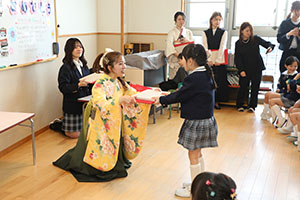 第70回　エンゼル幼稚園卒園証書授与式 　NO.2