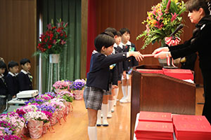 第70回　エンゼル幼稚園卒園証書授与式 　NO.2