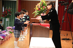 第70回　エンゼル幼稚園卒園証書授与式 　NO.2